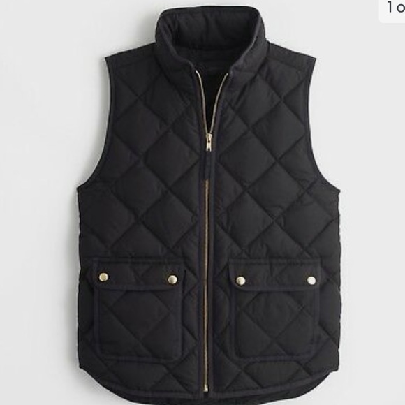 J crew Excursion Quilted Down Vest